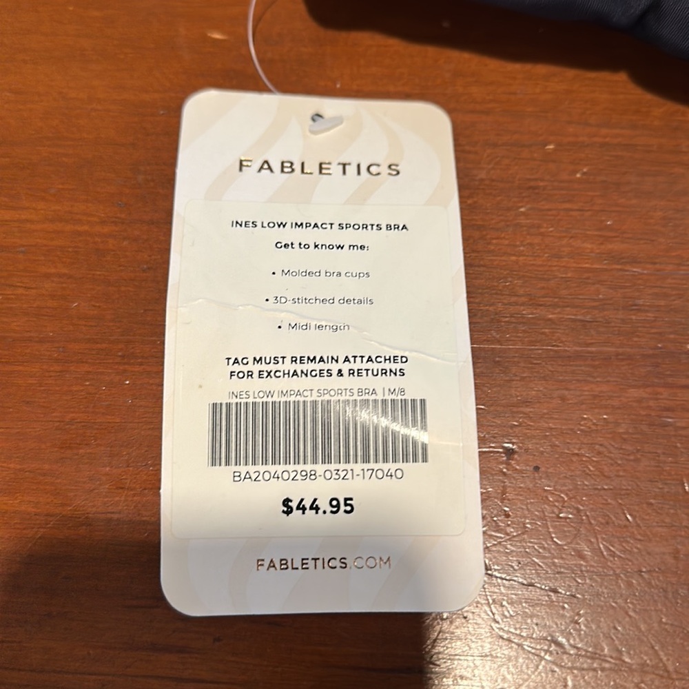 Fabletics Ines Sports Bra - Picture 3 of 4